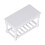 1:12 Table de cuisine pour maison de poupée blanche 11x6,5x5,5cm 9