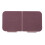 Scatola per trucco rosa/viola con coperchio a ribalta 8