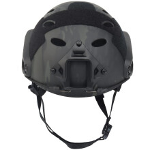 Multifunctional Adjustable PJ Fast Helmet with Side Rails and Night Vision Goggles Holder for Paintball CS Game Safety Helmet / Bcp