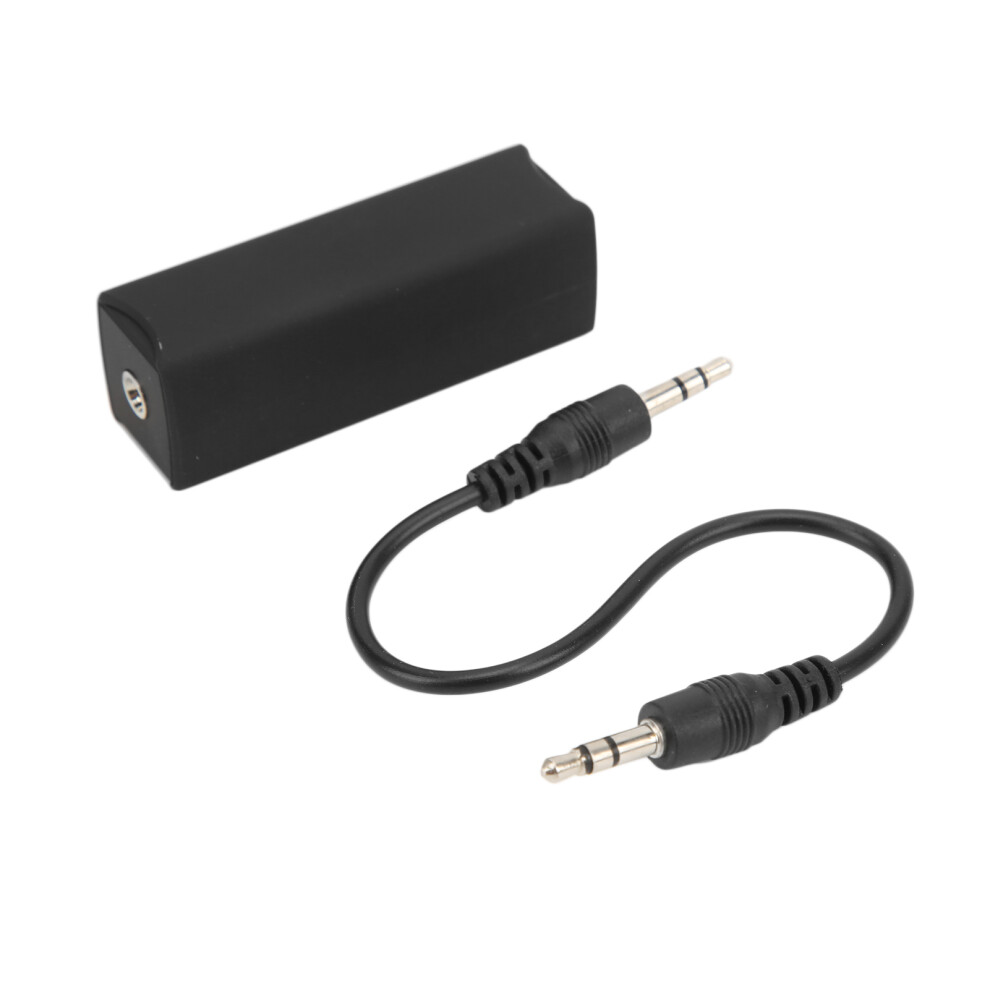 Ground Loop Noise Filter 3.5Mm Audio Isolator 20Hz-20Khz Black 4991329415506
