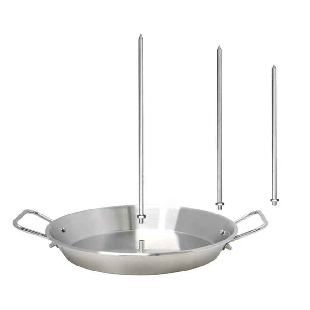 Vertical Barbecue Skewer Stand with 3 Removable Skewers (8,10,12in)-image-OPC-PJ6DBVH-NEW