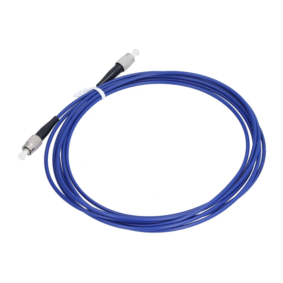Single Mode 3M Armored Optical Fiber Patch Cord Fc Upc Blue 5021329417954