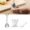Stainless Steel Egg Cutter Topper Set with Eggshell Opener & Egg Cup 7
