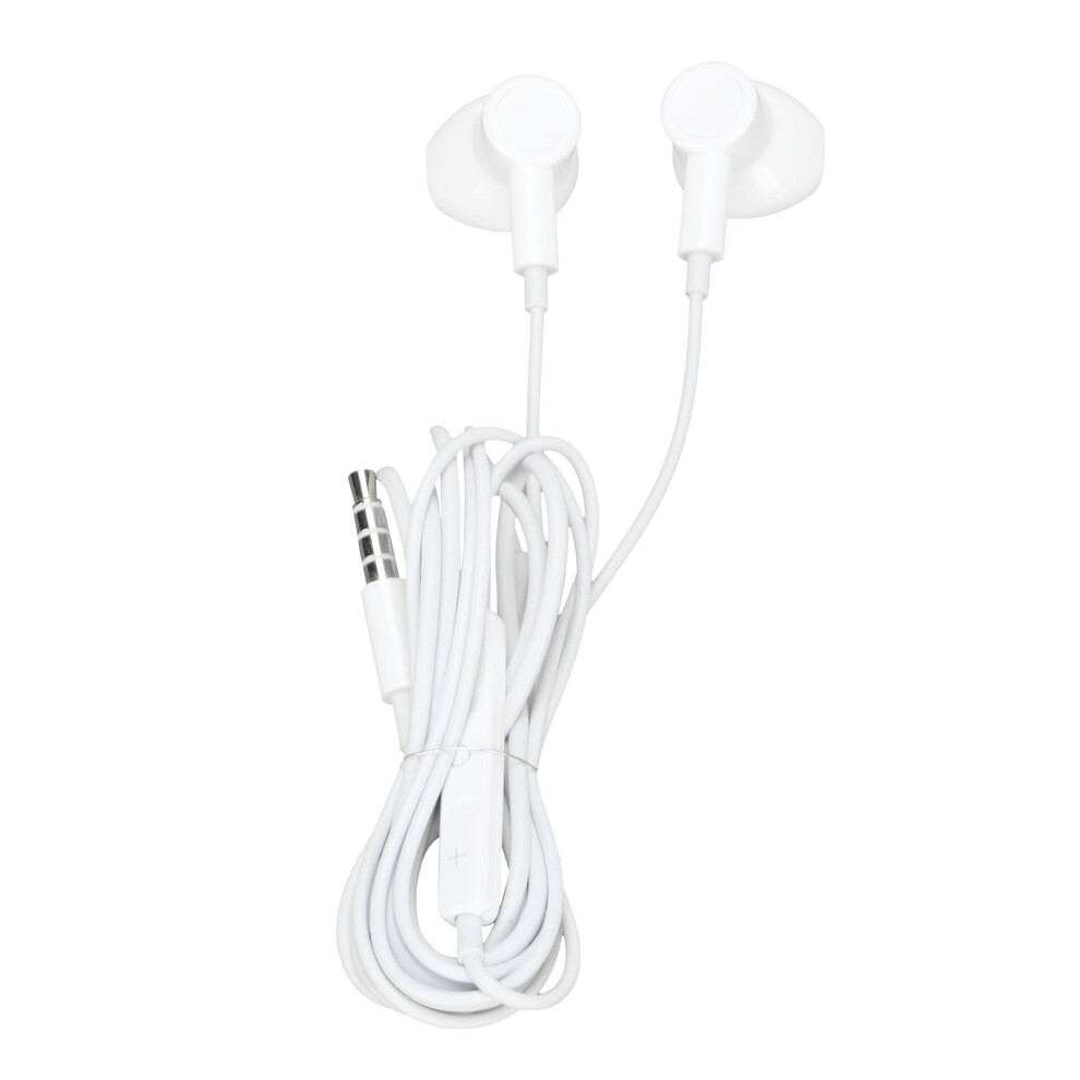 Me530 Wired Earphone 3.5Mm Heavy Bass Earbuds, 1.2M, White 9391329420657