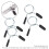 4 Stück Stahl-Sicherungsclips passend für 48mm Hantel-Set 6