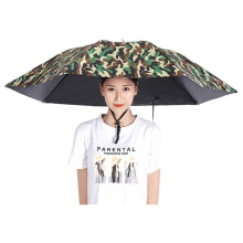 Foldable fishing umbrella hat, Sun protection for outdoor use, UV