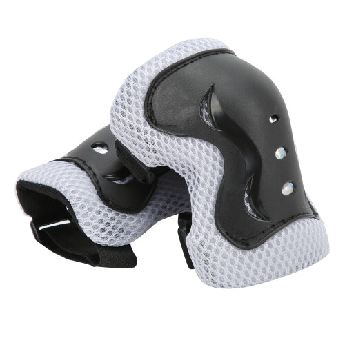 Kit di protezione per skateboard per bambini 6 pezzi Nero 2