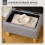 Homcom HOMCOM Linen Storage Ottoman Storage Box with Rubberwood Legs, Light Grey 4