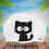 Lot de 2 bonnets de natation en silicone à motif chat, taille unique 4