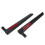 2 antennes WiFi SMA MIMO double bande noires 8 dBi 16