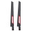 2 antennes WiFi SMA MIMO double bande noires 8 dBi 14