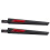 2 antennes WiFi SMA MIMO double bande noires 8 dBi 13
