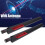 2 antennes WiFi SMA MIMO double bande noires 8 dBi 6
