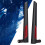 2 antennes WiFi SMA MIMO double bande noires 8 dBi 1