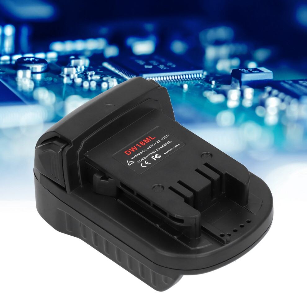 20V Battery Adapter For 18V Lithium Batteries, Abs+Pc, 11X7x5.5cm 3451329433937