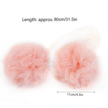 Pink Baby Bed Mosquito Net Hanging Flower Ball Crib Decor 11cm