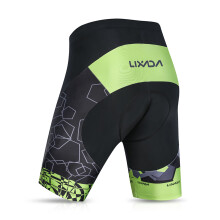 Men's Breathable Quick-Dry Cycling Jersey Set with Padded Shorts - M Blue