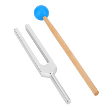 Diapason 528 Hz en alliage argenté, 17,5 2 cm, 73 g