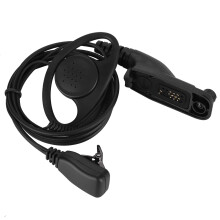 Microfono PTT con gancio auricolare di tipo D XPR6300/6350/6550-50g
