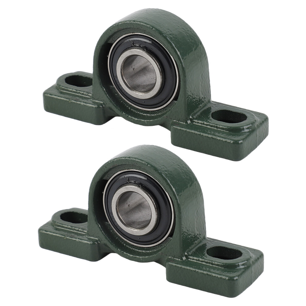 2 Pieces Ucp204 Pillow Block Bearing Bore 20Mm Ball Mount Robust And Reliable 9321329442441