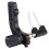 Premium Aluminum Arrow Rest for Right Hand Compound Bow, Black, Compact 10