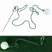 Palla da pratica per golf con corda da 110 cm, diametro 41 mm, 32 g