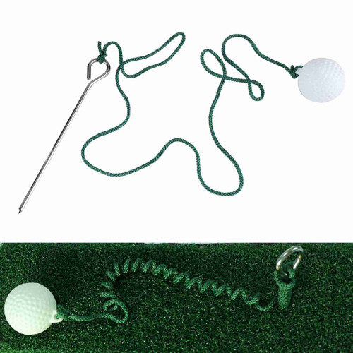 Palla da pratica per golf con corda da 110 cm, diametro 41 mm, 32 g