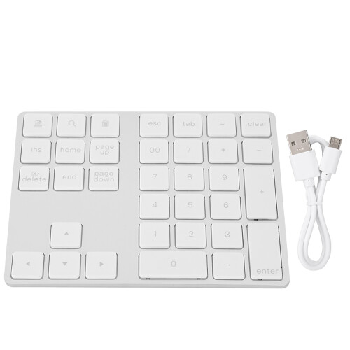 BT308 Numpad mini wireless a 34 tasti nero BT3.0 1