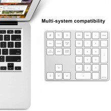BT308 Numpad mini wireless a 34 tasti nero BT3.0
