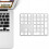 BT308 Numpad mini wireless a 34 tasti nero BT3.0 11