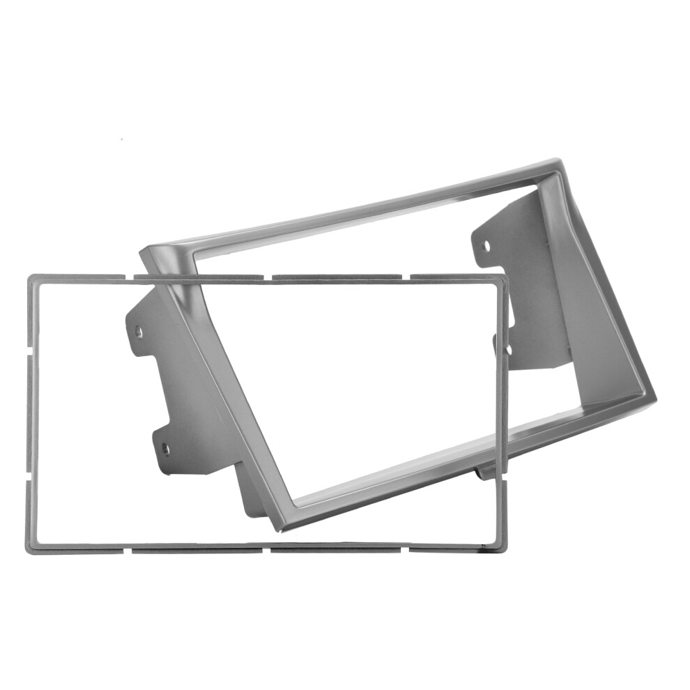 2ÂDin Car Stereo Fascia 173X98mm Replacement For Legacy 2009-2014 Silver 4661329449039