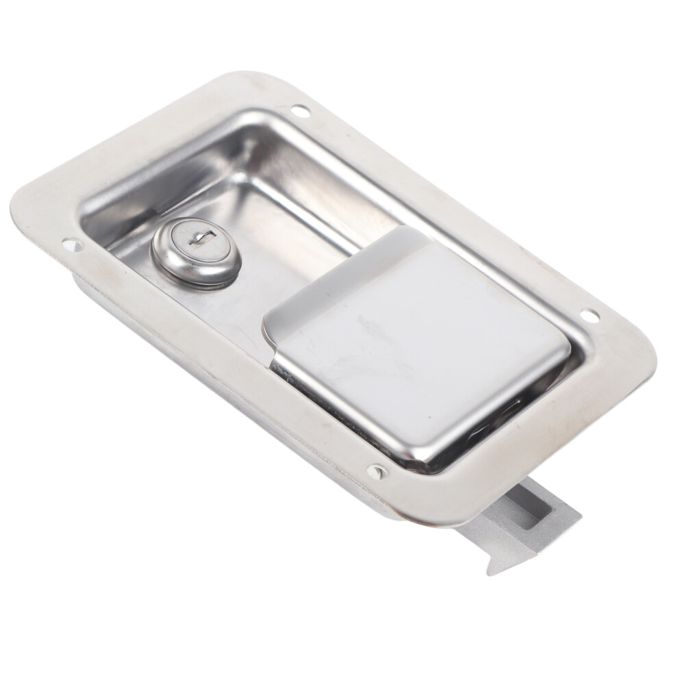 Weatherproof 304 Stainless Flush Mount Paddle Door Latch For Rvs & Trailers 8401329450729