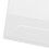 Supporto per cornice mini in acrilico trasparente a forma di L da 3 pollici 9