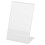 Supporto per cornice mini in acrilico trasparente a forma di L da 3 pollici 2