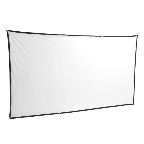 Écran de projection pliable HD 120 pouces 265x150 cm blanc