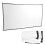 Écran de projection pliable HD 120 pouces 265x150 cm blanc 5