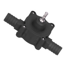 Pompe pour perceuse électrique manuelle en ABS, entrée/sortie de 19 mm, 6,35 mm