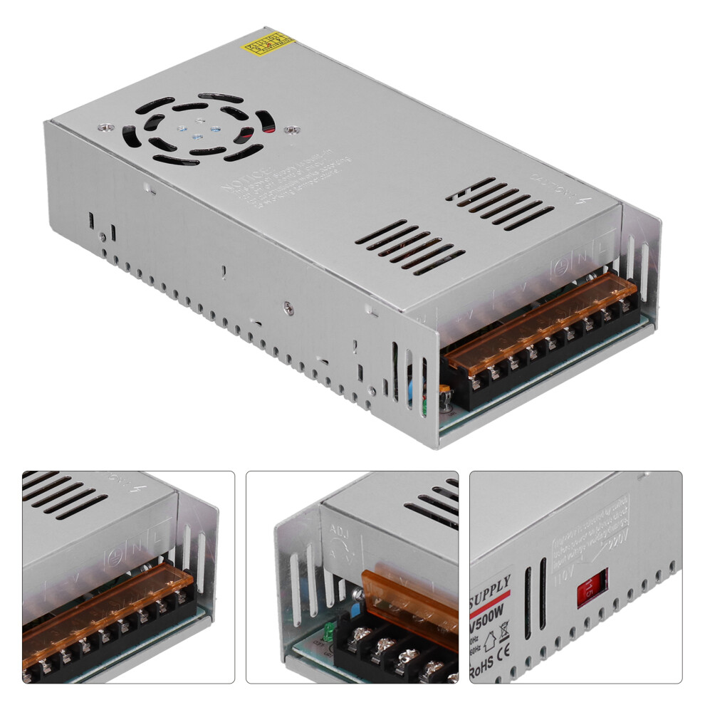 Switching Power Supply Yy 500W Ac 90-264V To Dc 12V Output 8761329455699
