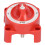 Interrupteur de batterie 4-Position 3/8in-16 rouge 32V 350A 1