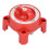 Interrupteur de batterie 4-Position 3/8in-16 rouge 32V 350A 2