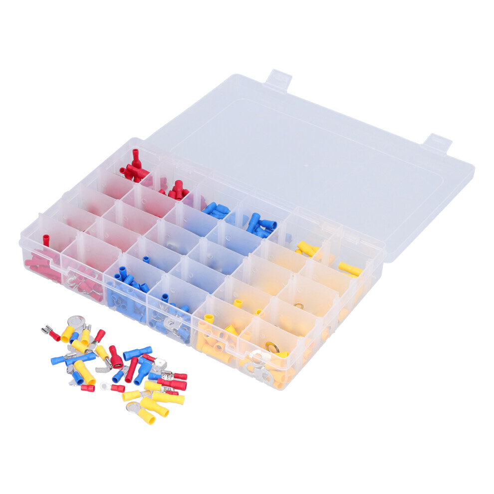 480Pcs Assorted Crimp Terminals Kit - Insulated Electrical Wire Connectors 4971329456266