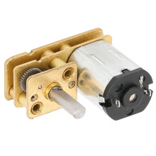 JW-1024N20 6V 300 RPM Motore a ingranaggi in ottone e alluminio