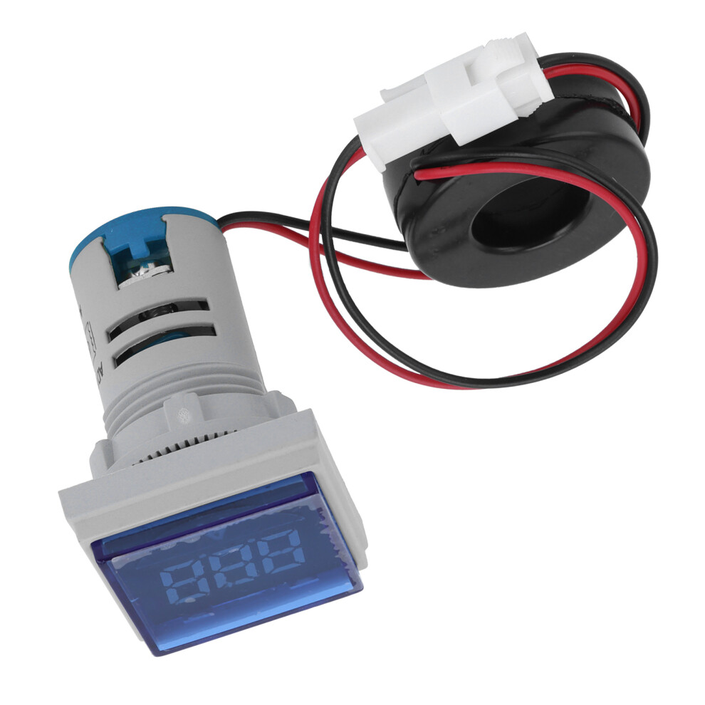 Digital Current Meter Ad16-22Fsa 0-100A 220V Ac Square Signal Indicator 4611329456667