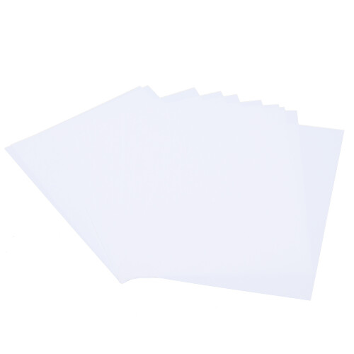 Craft Kit: 10 White Shrink Sheets Double-Sided DIY Accessories Making 1