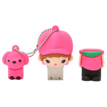 Girl Styling chiavetta USB 2.0 rosa da 16 GB Plug&Play