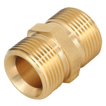 Adattatore per spruzzatore ad alta pressione in ottone, filettatura maschio M22, connettore per tubo da 14 mm