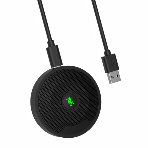 UM10 Microphone USB compact - omnidirectionnel à 360 - noir 1