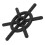 Durable^Plastic Cup Washer Accessory for Coffee Shops - Black 13