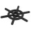 Durable^Plastic Cup Washer Accessory for Coffee Shops - Black 15