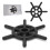 Durable^Plastic Cup Washer Accessory for Coffee Shops - Black 14